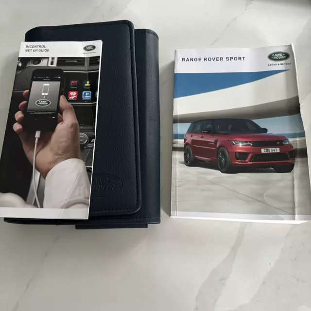 Range Rover Sport Owner's Handbooks & Wallet L494 2018-2022 (2018)