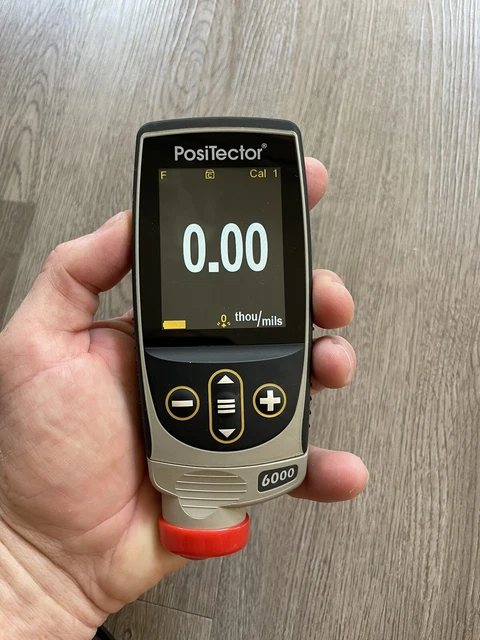 DEFELSKO POSITECTOR 6000 Coating Thickness Gage & Probe: 0-60 mils $495