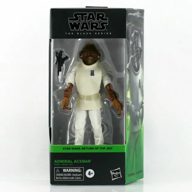 Star Wars The Black Series Admiral Ackbar 6" Action Figure