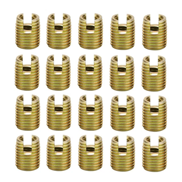 Akozon Inserto Filettato Autofilettante 20pz Inserti Filettati 302 Viti per R
