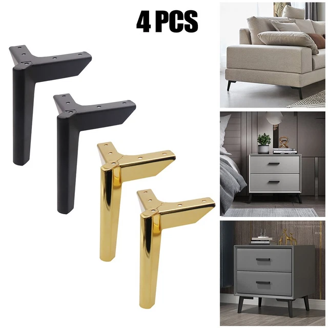 Pour canapé-lit pieds métalliques pour meubles pieds armoire table chaise de b