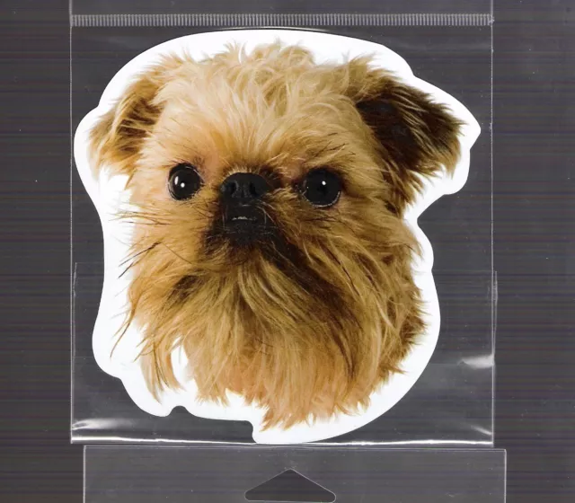 Brussels Griffon  4 inch face magnet for anything metal