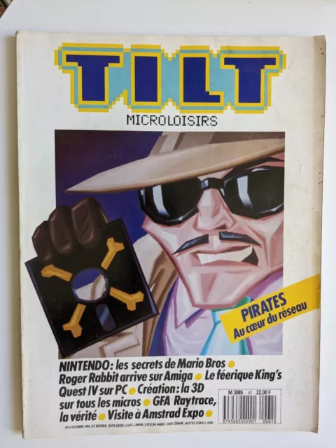 RARE - Retro Gaming: TILT Magazine N° 61 (décembre 1988)