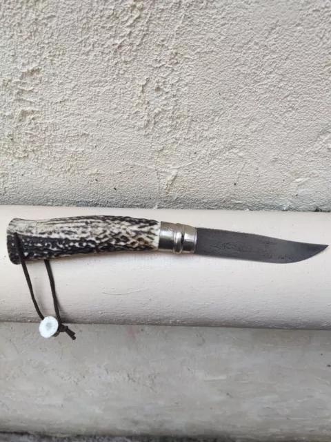 Superbe Opinel N0 10 Bois De Cerf 2