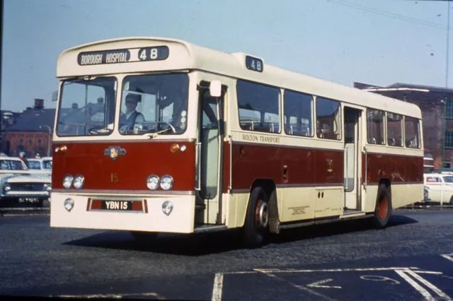 35mm Copy Colour Bus Slide Bolton Leyland Leopard YBN15