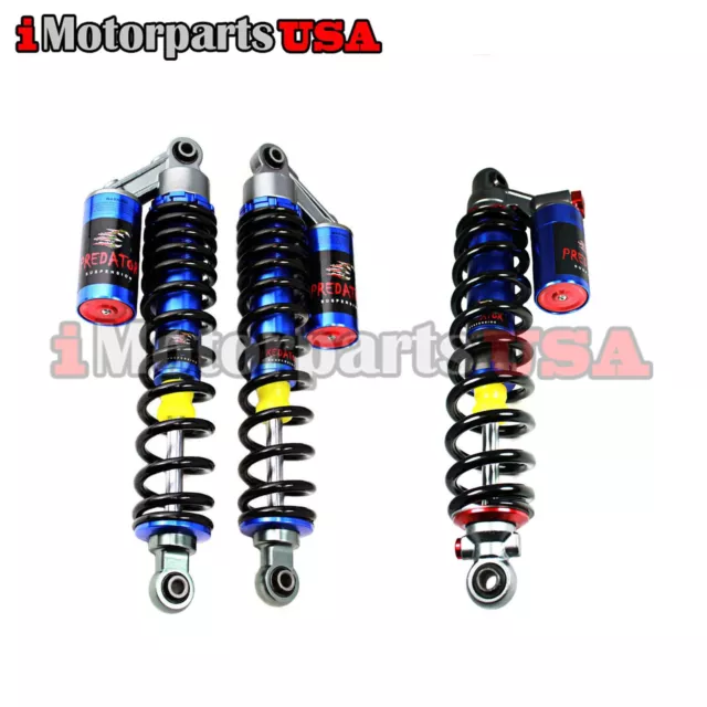 Yamaha Raptor 660R 700 700R Atv Front & Rear Gas Reservoir Shocks Absorber Set