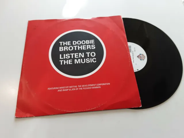 The Doobie Brothers ‎– Listen To The Music -Disco Mix 12" Vinile Stampa UK 1994