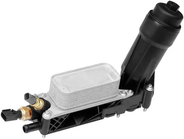 CAC Engine Oil Cooler Oil Filter Housing Adapter Assembly Compatibile for 2011-
