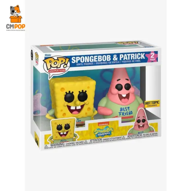 Spongebob and Patrick - Funko Pop! - Spongebob Squarepants - Hot Topic Exclusive