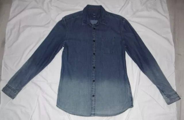 Belle Chemise En Jean Slim Jules Taille L En Tres Bon Etat En Coton