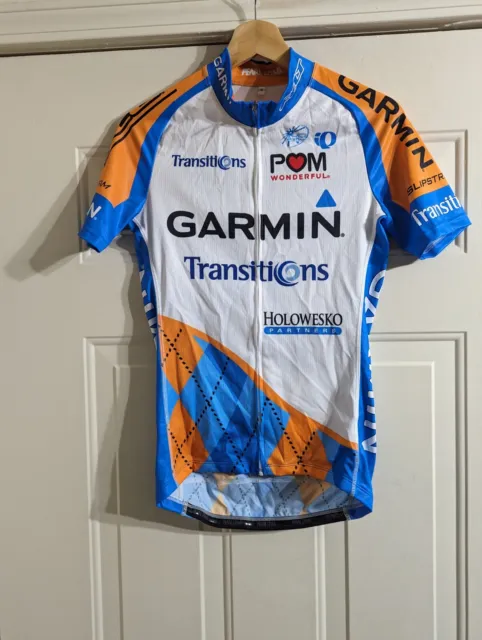 Pearl Izumi SS Aero Jersey Garmin-Transitions Pro Cycling Team Men's Medium