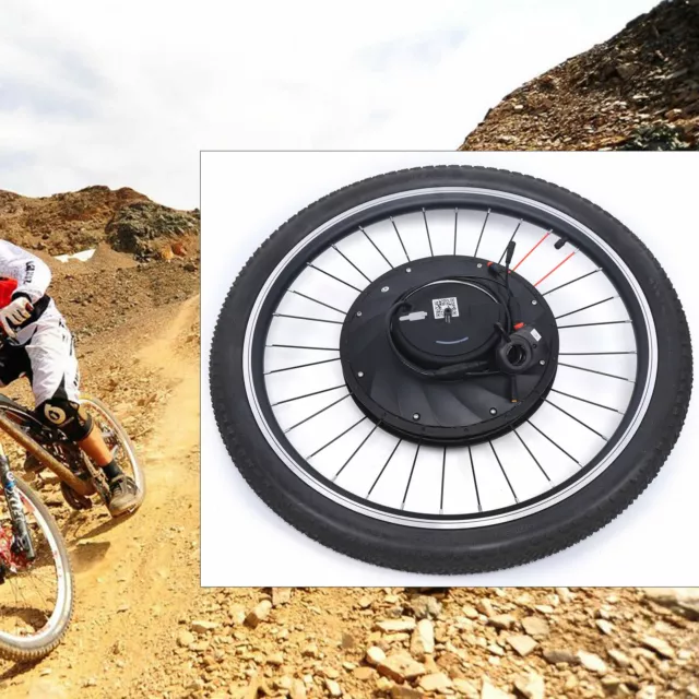 20" Electric Bicycle Front Wheel Motor Conversion Kit 36V E-Bike Hub Motor 240W