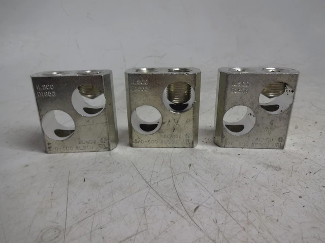 CMC LA-76 - Lotto Da 10 Capicorda In Alluminio Meccanici 2-14, CU9AL