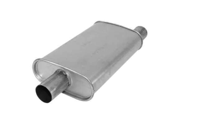 AP Exhaust Xlerator Performance 2" Oval Turbo Exhaust Muffler 6519