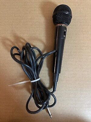Vintage Uni-directionnel Crate dynamique Filaire Microphone cm 100 IMP.600 Mic 
