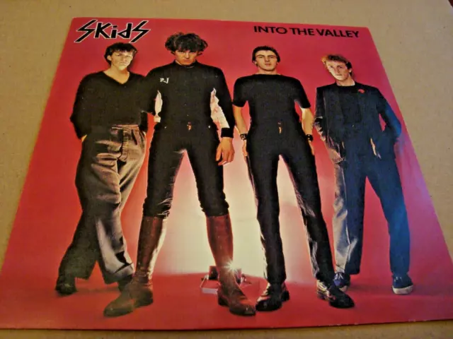 The Skids - Into The Valley  Uk 1979 Pic  Ex/Ex