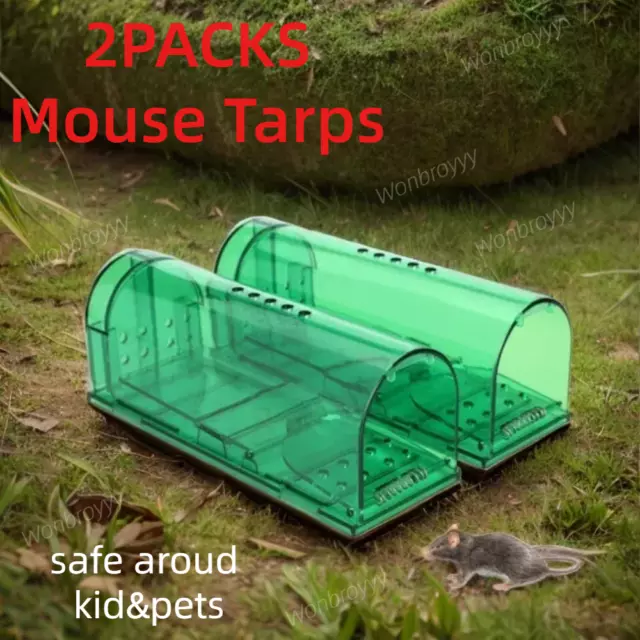 2Humane Live Mouse Traps Catch Mice no kill Easy to Set Up and ReuseBest Selling