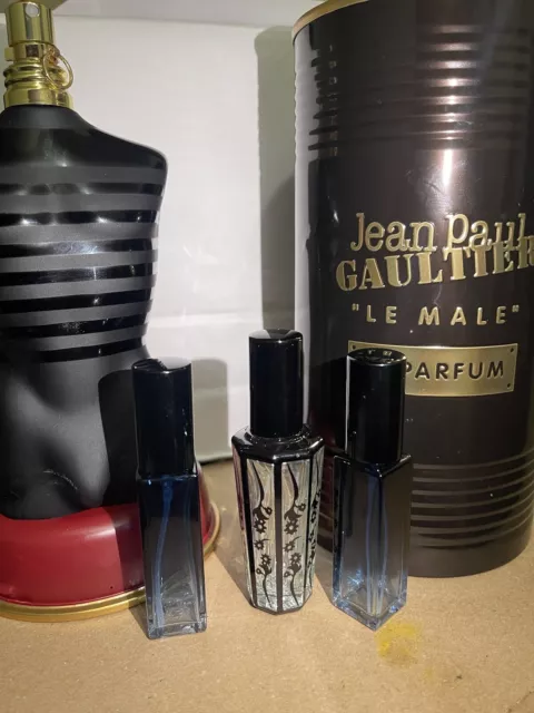 Le Male LE PARFUM by Jean Paul Gaultier 0.34oz 10ML  EDP 12.5% Of Regular Size