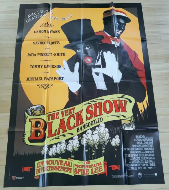 Affiche Cinema 120x160 The Very Black Show Bamboozled Spike Lee