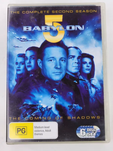 Babylon 5 Season 5 DVD Box set The Complete SECOND Season Region 4