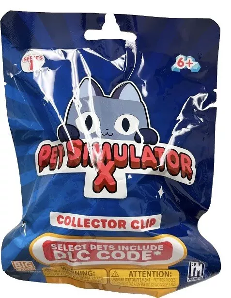 Roblox Pet Simulator X Series 1 Collector Clip Mystery Box (24