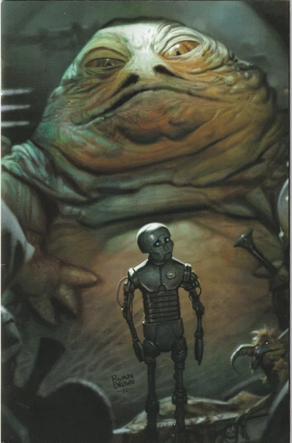 Star Wars Jabba's Palace # 1 Variant 1:100 Virgin Cover VF/NM Marvel 2023