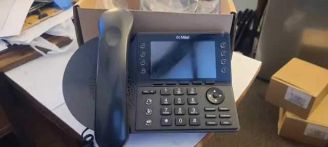 SHORETEL IP485G VOIP Black Phone 485 485G Voice Color Display Office IP 485G