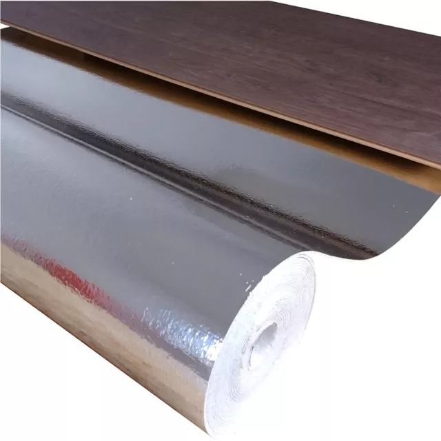 Isolamento acustico a piedi incl. barriera al vapore, rivestimento antiscivolo 8 m2 - 3 mm