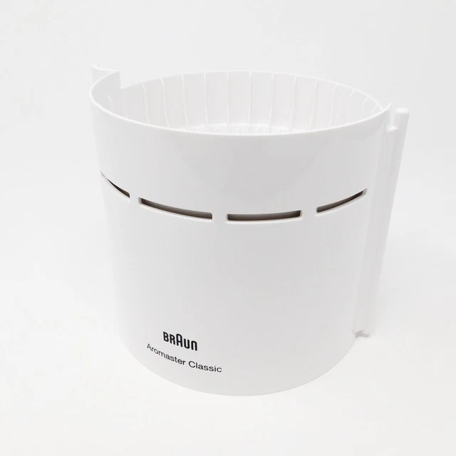 Braun Filter Filtereinsatz KF 47 67 in weiß Aromaster Kaffemaschine 4069 4089