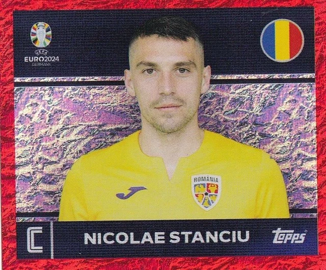 Topps Euro EM 2024 Sticker - Ianis Hagi ROM 3 (Neu (gemäss Beschreibung