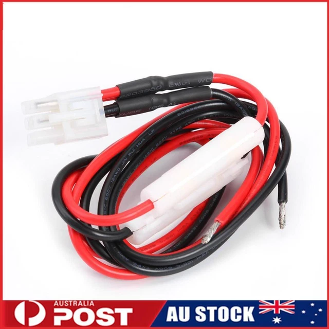 1m 30A Fuse 6 Pin Short Wave Power Charger Cable Wire for ICOM IC-725A 706 7400