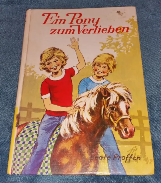 Ein Pony zum Verlieben, Jugendbuch, Beate Proffen,1979, Zustand: gut