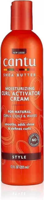 Cantu Shea Butter Moisturizing Curl Activator Cream 12 Oz. Size Name 355 ml