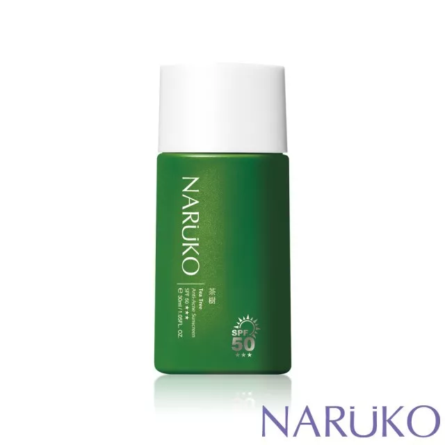 [Naruko] Tea Tree Anti-acné Solar Protector SPF50 para Piel Grasa 30ml Nuevo