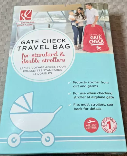 Gate Check Travel Bag/ Standard & Double Strollers