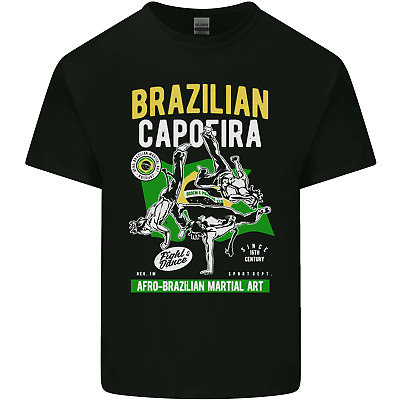 Brazilian la Capoeira Arti Marziali Miste MMA Da Uomo Cotone T-Shirt Tee Top