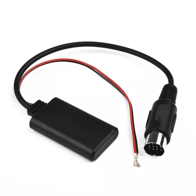 Audio Aux Kabeladapter Auto Modul Schwarz 20cm Kabel Leichtgewicht