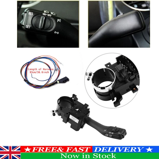 UK CRUISE CONTROL System Stalk + Harness Fit For VW Golf/GTI MK4 Jetta ...