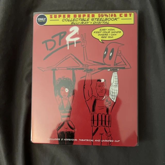 Deadpool 2 Steelbook (Blu-ray) No Digital Super Duper Cut Best Buy