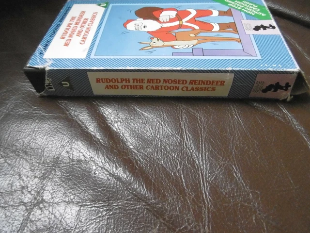 RARE 80S UK VHS vintage cartoon XMAS RUDOLPH,BETTY BOOP,Fleischer ...