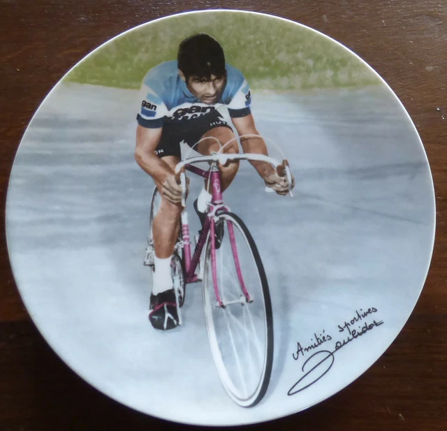 Assiette Porcelaine Limoges Tour De France 1970 - Poulidor, Collector
