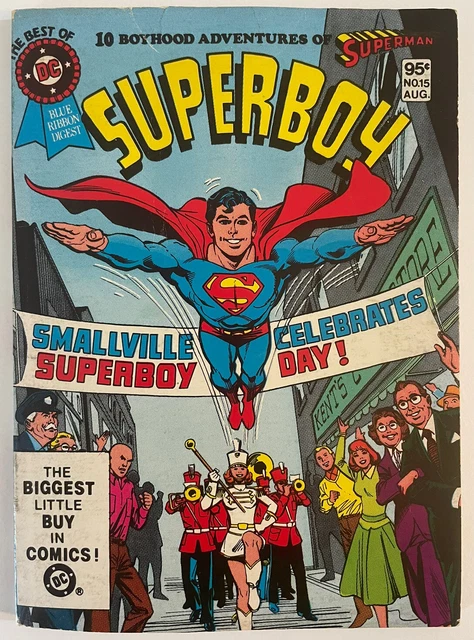 Best of DC Blue Ribbon Digest #15 (1981) Superboy VG/FN or Better