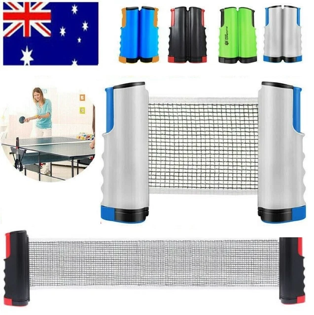 TABLE TENNIS NET Ping Pong Set Retractable Net Rack Portable Ping Pong ...