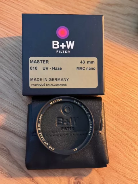 B+W Master 010 UV-Haze MRC Nano Filter 43mm