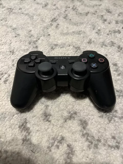 SIXAXIS Sony PlayStation DualShock 3 Wireless Controller - Black (CECHZC2U)