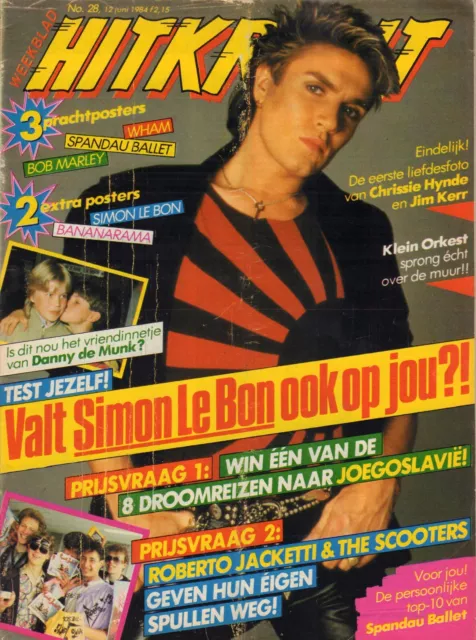 Hitkrant 1984 # 28 - Duran Duran(Cover)/Wham/Depeche Mode/Bob Marley/Elton John