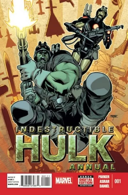 Indestructible Hulk Annual (2013) #1 Presque Neuf (NM) Marvel Comics Âge Moderne