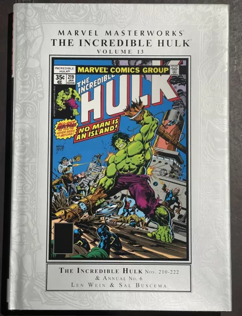 The Incredible Hulk Marvel Masterworks Volume 13 HC Hard Cover New Sealed