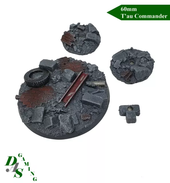 60 mm Runde Harzbasis Tau Commander 32 mm Runde Drohne Flyer Urban #1