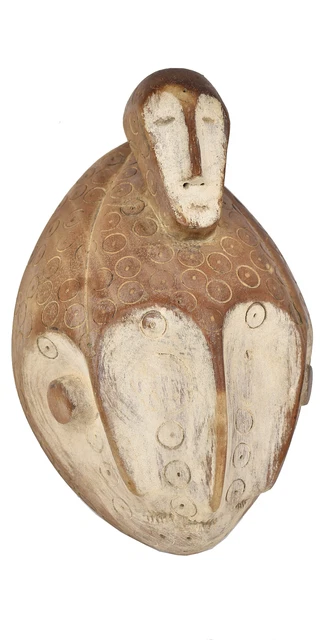 Lega Abstract Mask Carving Congo African Art